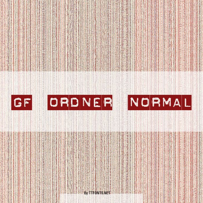 GF Ordner Normal example